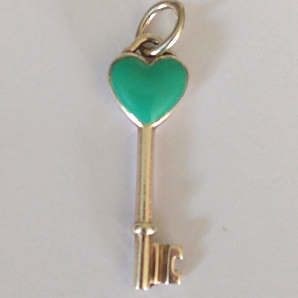 Authentic Tiffany & Co Key Pendant